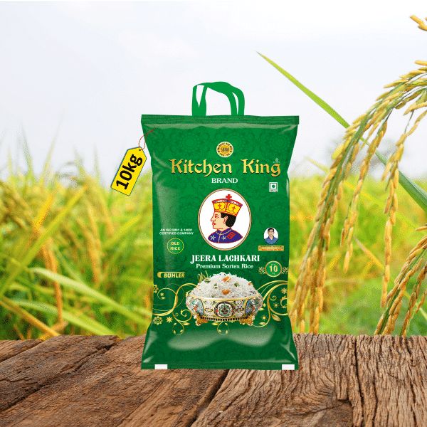Kitchen King Jeera Sona Old Raw Rice 10kg Kitchen King Jeera Sona Old Raw Rice 10kg