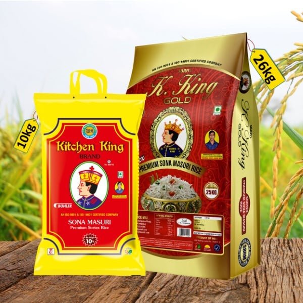 Buy Kitchen King Sona Masuri Steam Rice Online in Bangalore