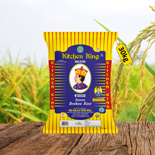 Buy Kitchen King Sona Masuri Steam Broken Rice in Bangalore