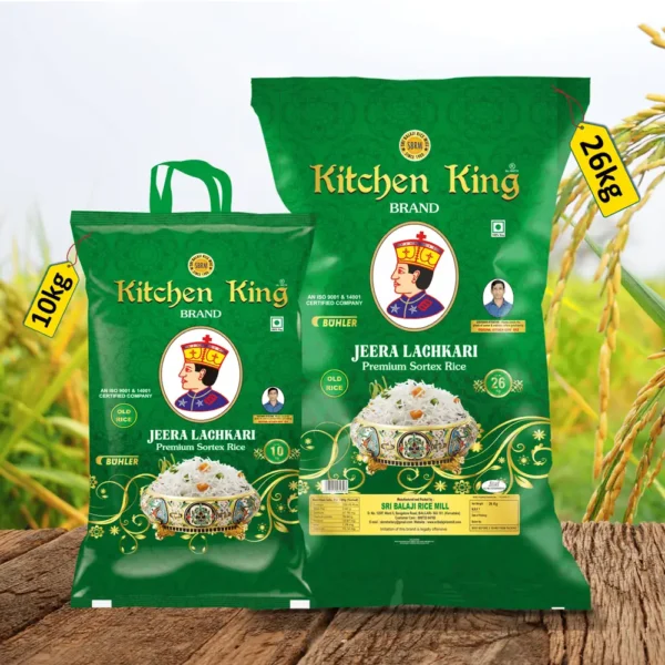 Kitchen King® Jeera Sona Grand Old Raw rice